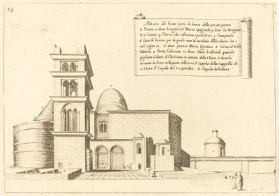 Elevation of a Church by Jacques Callot