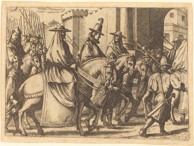 Entry into Ferrara by Jacques Callot