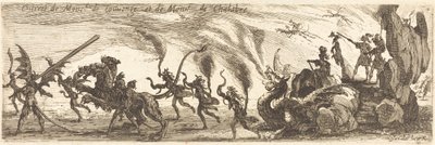 Entry of M. de Couvonge and M. de Chalabre by Jacques Callot
