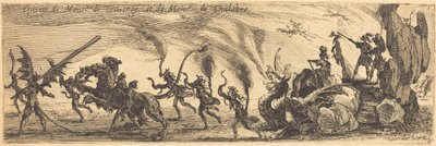 Entry of M. de Couvonge and M. de Chalabre [extra plate] by Jacques Callot