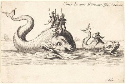 Entry of Mm. de Vroncourt, Tyllon, and Marimont by Jacques Callot