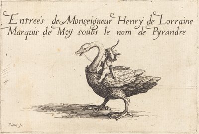Entry of Monseigneur Henry de Lorraine, Marquis de Moy, under the Name of Pirandre by Jacques Callot