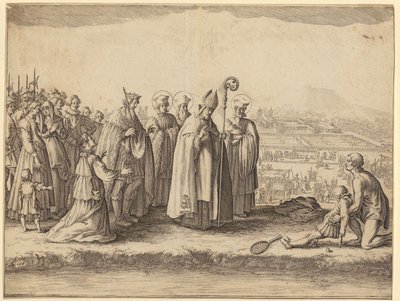 Fan by Jacques Callot