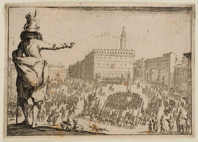 Festival on the Piazza Signoria at Florence, from 