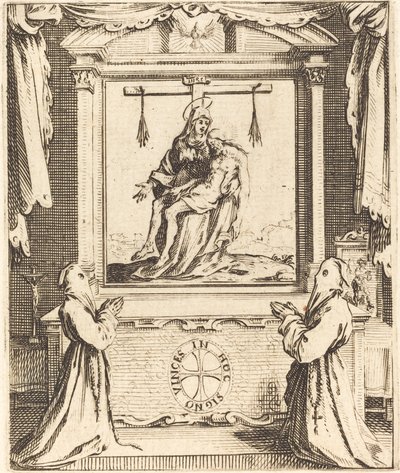 Frontispiece for The Order of the White Penitents at Nancy by Jacques Callot