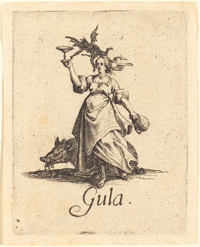 Gluttony by Jacques Callot