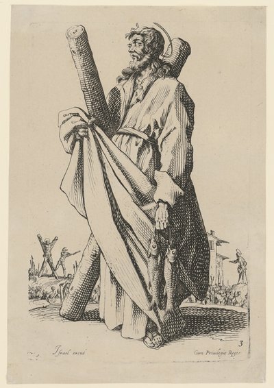 Saint Andrew, Plate 6 from the Series 