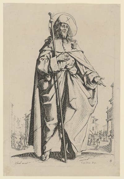Saint James the Greater, Plate 7 from the Series 