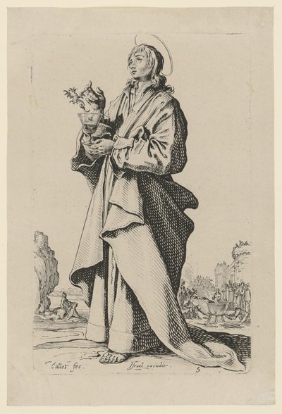 Saint John the Evangelist, Plate 8 from the Series 