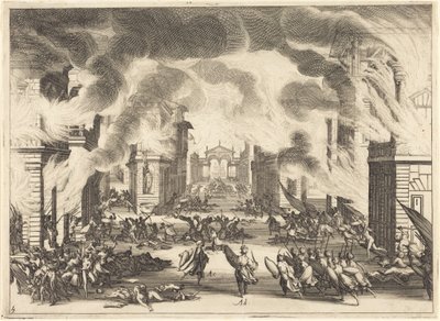 Il Solimano, Act V by Jacques Callot