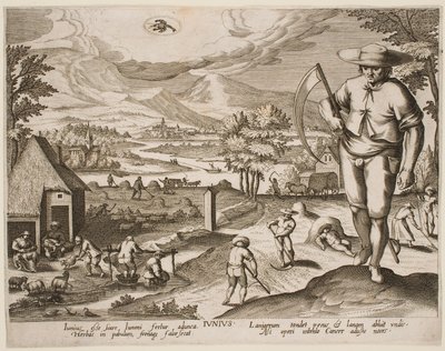 June, from the Series “The Months” by Jacques Callot