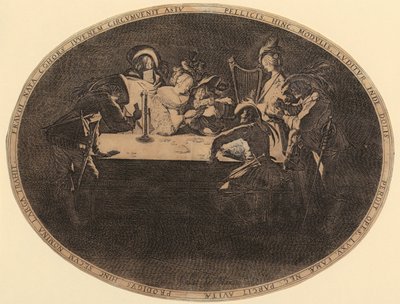 Card Players by Jacques Callot