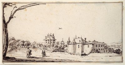 La Vieille et la Neuve Malgrange by Jacques Callot