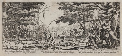 The Miseries and Misfortunes of War (plate 17) by Jacques Callot