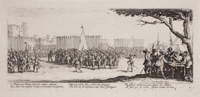 The Miseries and Misfortunes of War (plate 2) by Jacques Callot