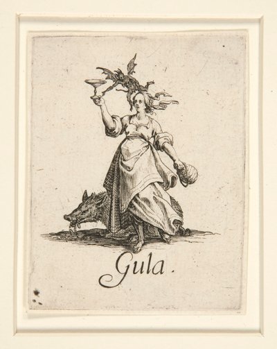 The Seven Deadly Sins: Gluttony by Jacques Callot