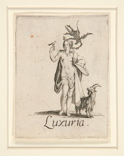 The Seven Deadly Sins: Lust by Jacques Callot