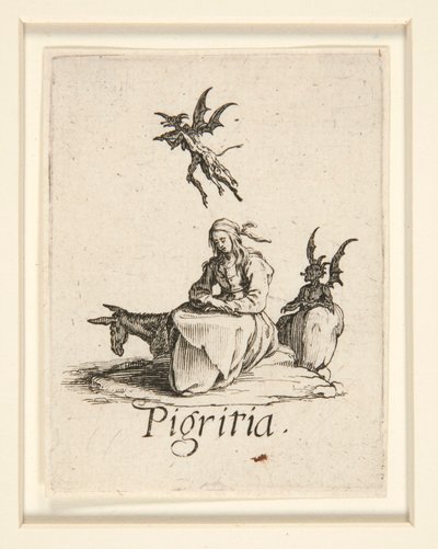 The Seven Deadly Sins: Sloth by Jacques Callot