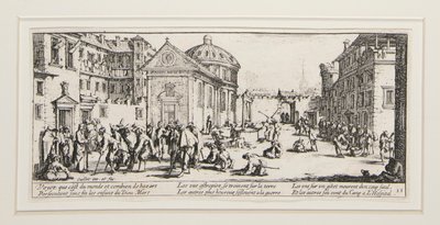 The Great Miseries of War: No. 15 - The... by Jacques Callot
