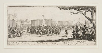 The Great Miseries of War: No. 2 - L by Jacques Callot