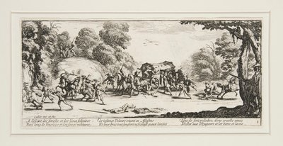 Les grandes miseres de la guerre: No. 8 - L by Jacques Callot
