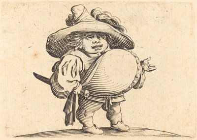 Man with Big Belly by Jacques Callot