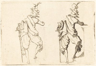 Man with Sword by Jacques Callot