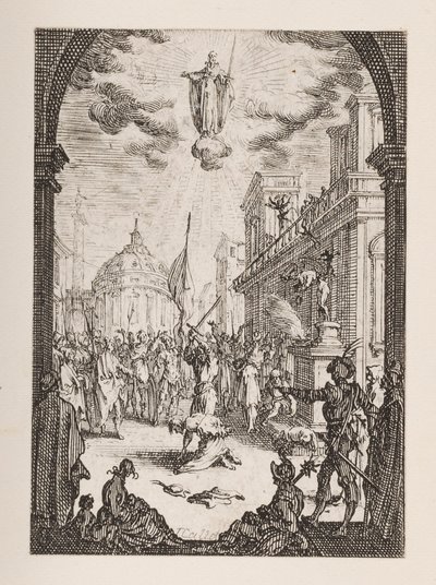 Martyrdom of St. Jacques, No.3 from The Martyrdom of the Apostles by Jacques Callot
