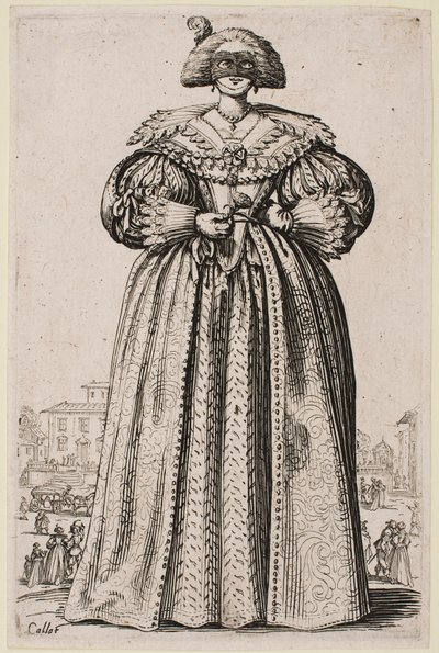 Masked Lady (The Nobility of Lorraine series) by Jacques Callot