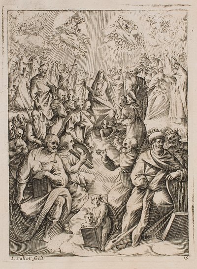 Paradise, from the series “Pictures of Rome” by Jacques Callot