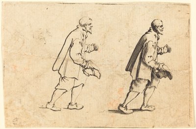Peasant with Hat in Hand by Jacques Callot