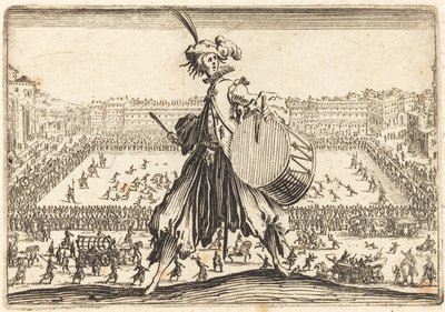 Piazza Presso alla Porta al Prato by Jacques Callot