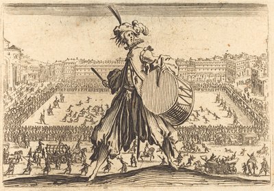 Piazza Santa Croce, Florence by Jacques Callot