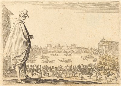 Piazza Santa Maria Novella, Florence by Jacques Callot