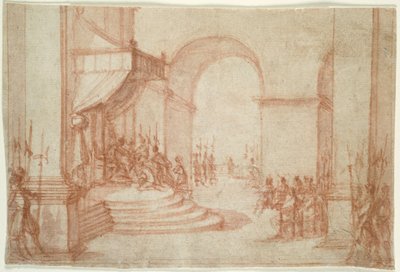 Pilate Washing His Hands by Jacques Callot
