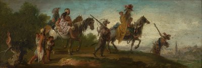 Gypsy Procession by Jacques Callot