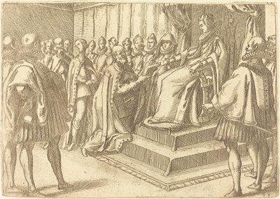 Reception of the Envoy of Poland by Jacques Callot