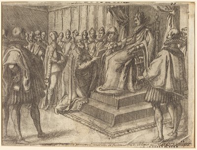 Reception of the Envoy of Poland by Jacques Callot