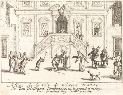 Return of the Prodigal Son by Jacques Callot
