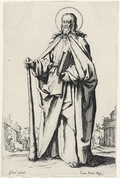 Saint James the Less (The Large Apostles) by Jacques Callot