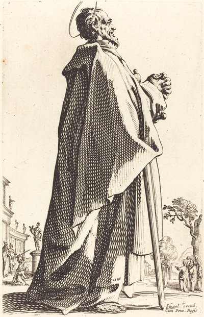 Saint Matthew by Jacques Callot