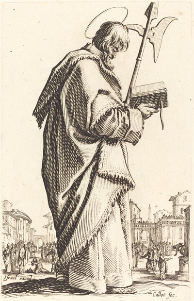 Saint Matthias by Jacques Callot