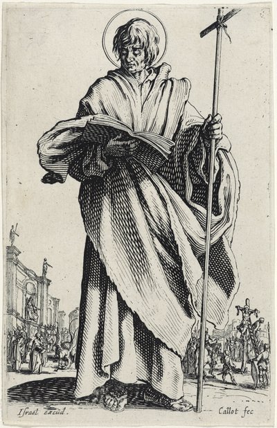 Saint Philip (The Large Apostles) by Jacques Callot