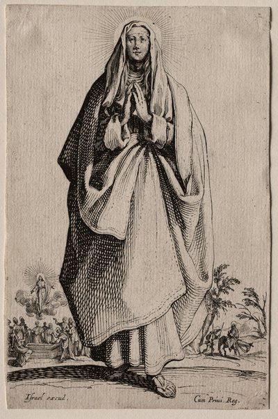 The Holy Virgin by Jacques Callot