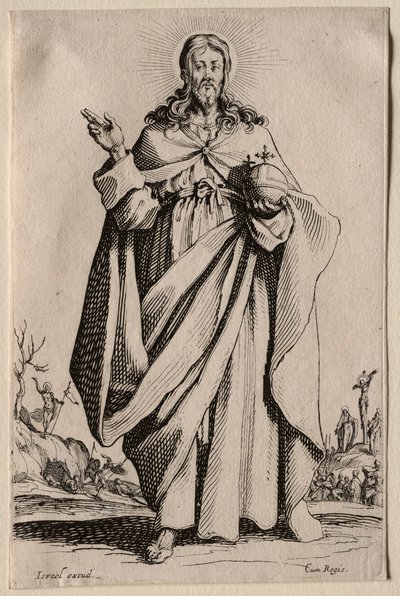 The Large Apostles: The Savior by Jacques Callot