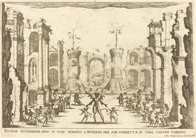 Second Intermezzo by Jacques Callot