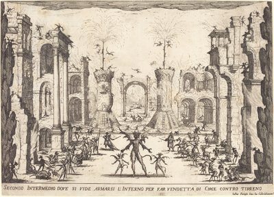 Second Intermezzo by Jacques Callot