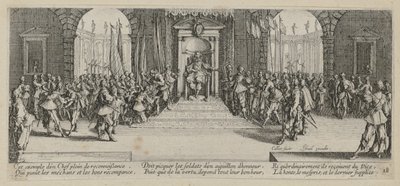 Distribution of Pay, Plate 18 from the Series 