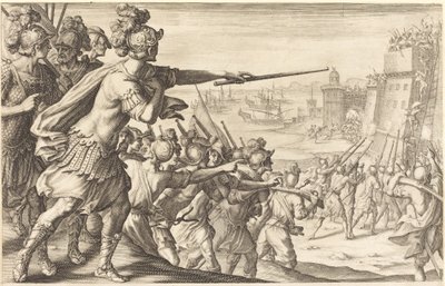 Taking of Bone by Jacques Callot