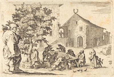 Tavern by Jacques Callot